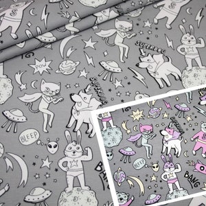 Magic Light Jersey Fabric Jersey Fabric Superhero