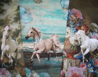 Stenzo Jersey Fabric Panel Horses