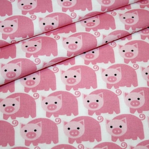 Tissu Westfalen tissu coton tissu pig tissu rose image 1