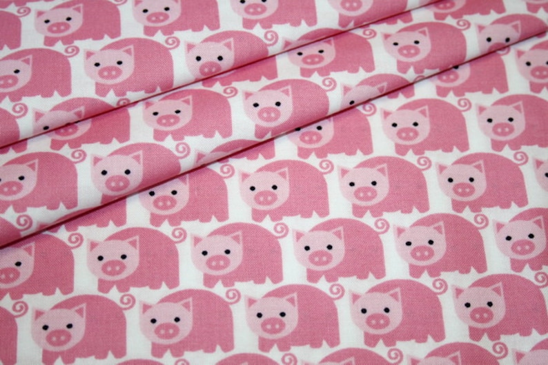 Tissu Westfalen tissu coton tissu pig tissu rose image 1