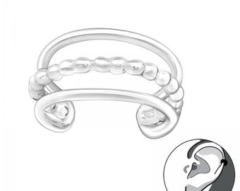 Boucles d’oreilles Ear Cuff en argent sterling 925 1 pièce