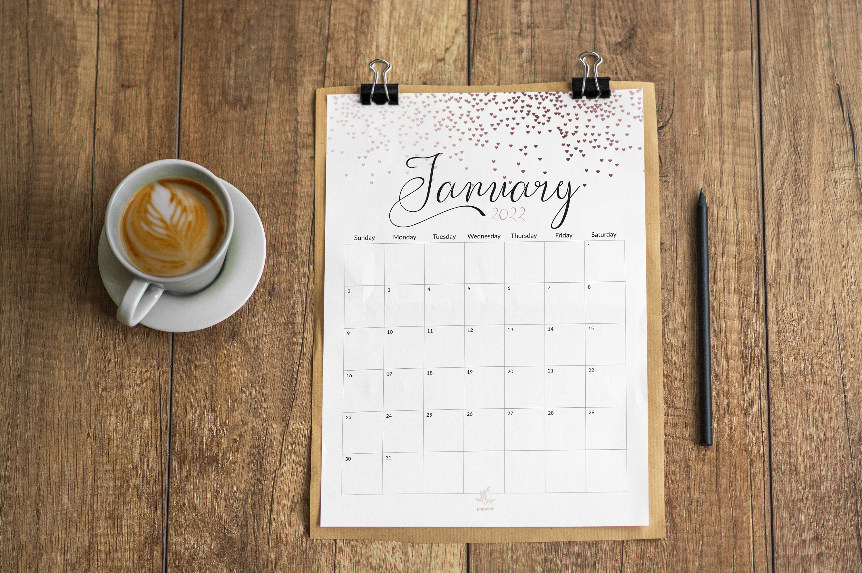 2022 printable calendar 2022 wall calendar monthly planner etsy