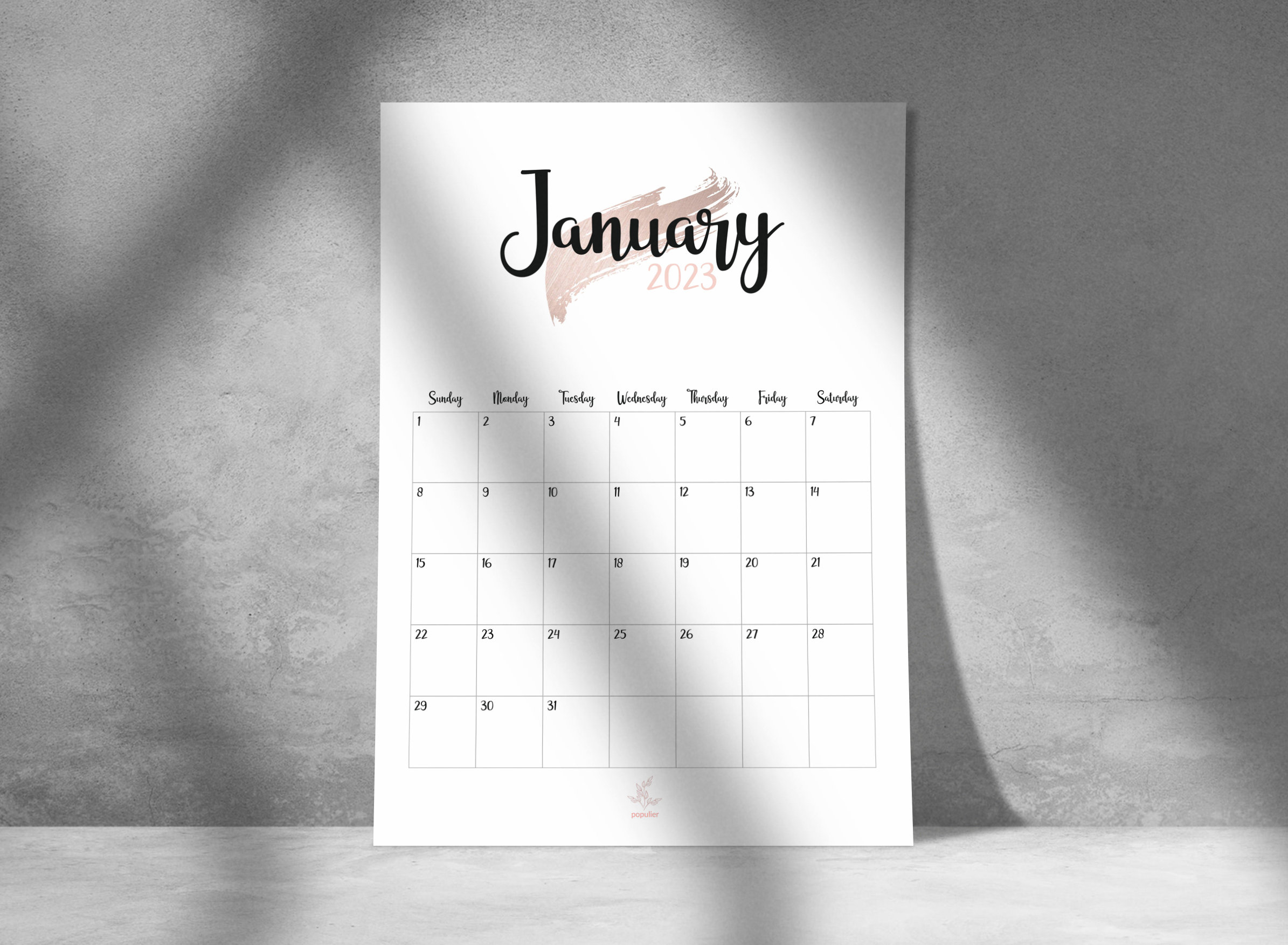 2023-printable-calendar-2023-wall-calendar-monthly-planner-etsy