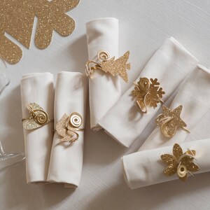 Kit Decorazione con ricciolo 6 pezzi Glitter