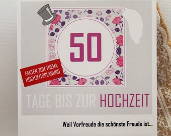 50 Tage bis zur Hochzeit - Great Countdown