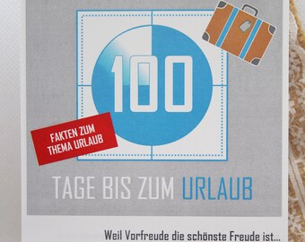 100 Tage bis zum Urlaub - Great Countdown