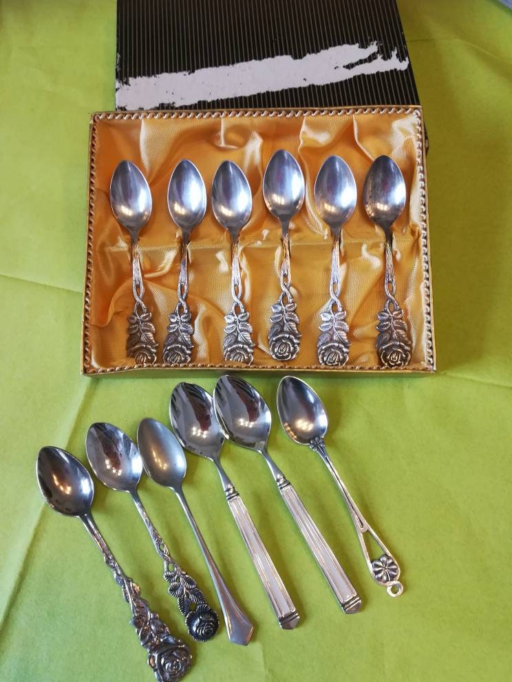 Pretty Filigree Silver Plated ~Spoon