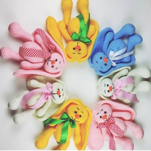 Bunny toy,Crochet bunny,Amigurumi toy bunny,Gift for baby