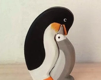 Pinguine, Mama und Kind