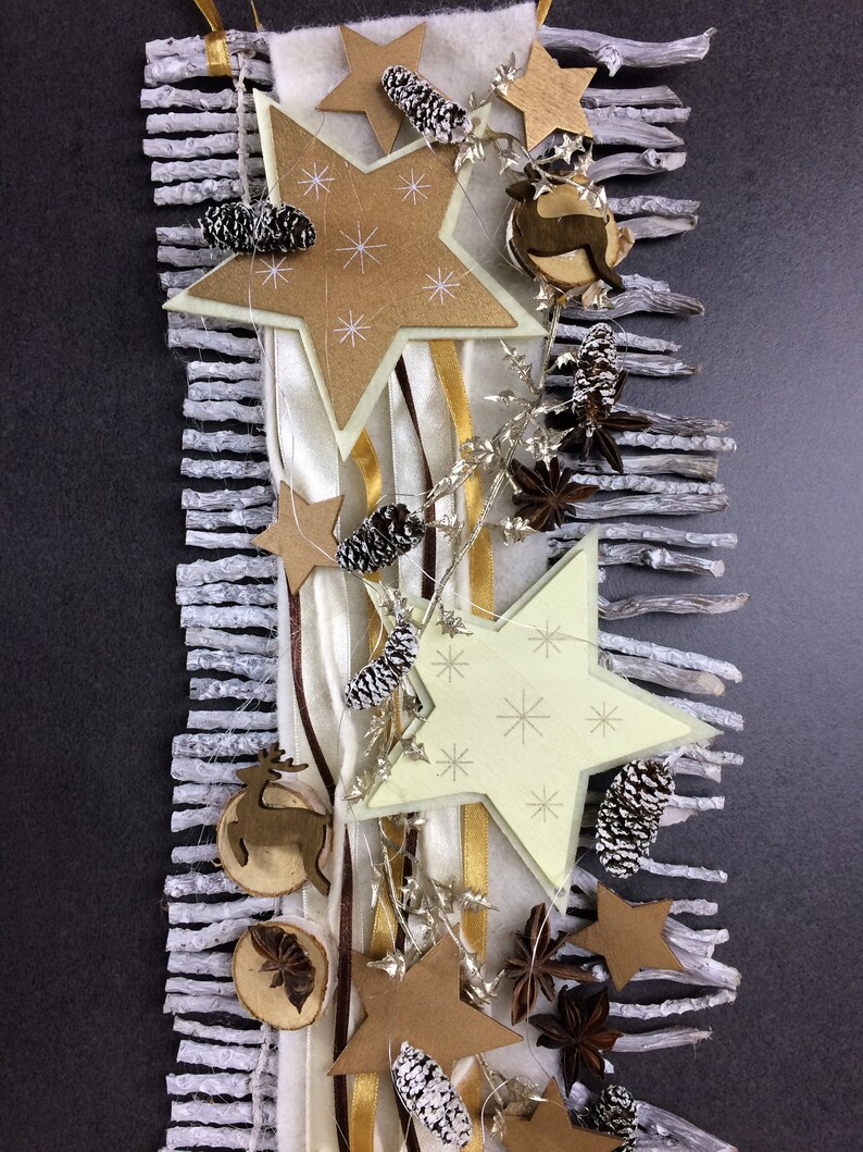 Weihnachten Advent Türdeko Türdekoration Wanddeko Etsy