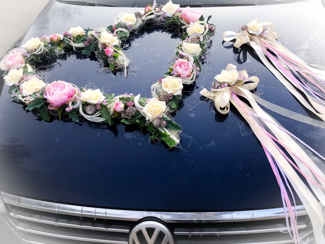 Hochzeitsdeko Auto günstig kaufen » Autodekoration für deine Hochzeit 