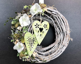 Eucalyptus autumn wreath – modern & durable front door decoration
