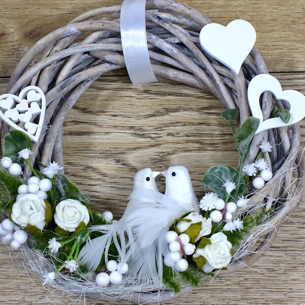 Kranz hochzeit tür Etsy.de