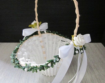 Flower Girl Basket Flower basket Scatter basket Flower basket