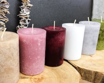 Candles, pillars, pillar candles, replacement candles for Advent wreaths