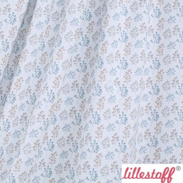 Modal Jersey Lillestoff Wiesenträumchen Blumen blau | 21,90 EUR/m