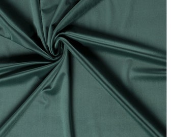 Velvet plain green