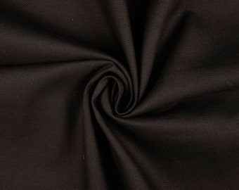 Canvas uni, schwarz