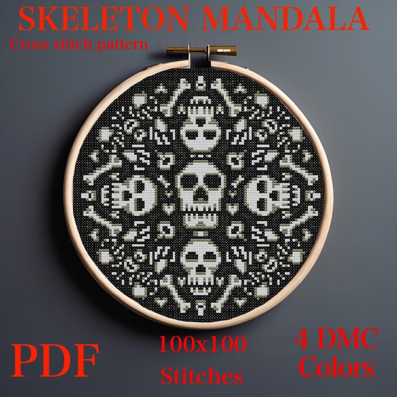 Sheletone Pattern Skeleton Macrame Pattern - Etsy