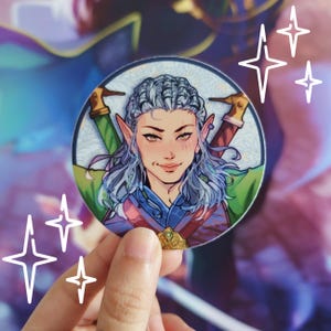 Baldur's Gate 3 Jaheira Sticker - Etsy Baldur's Gate 3 Jaheira Sticker - Etsy