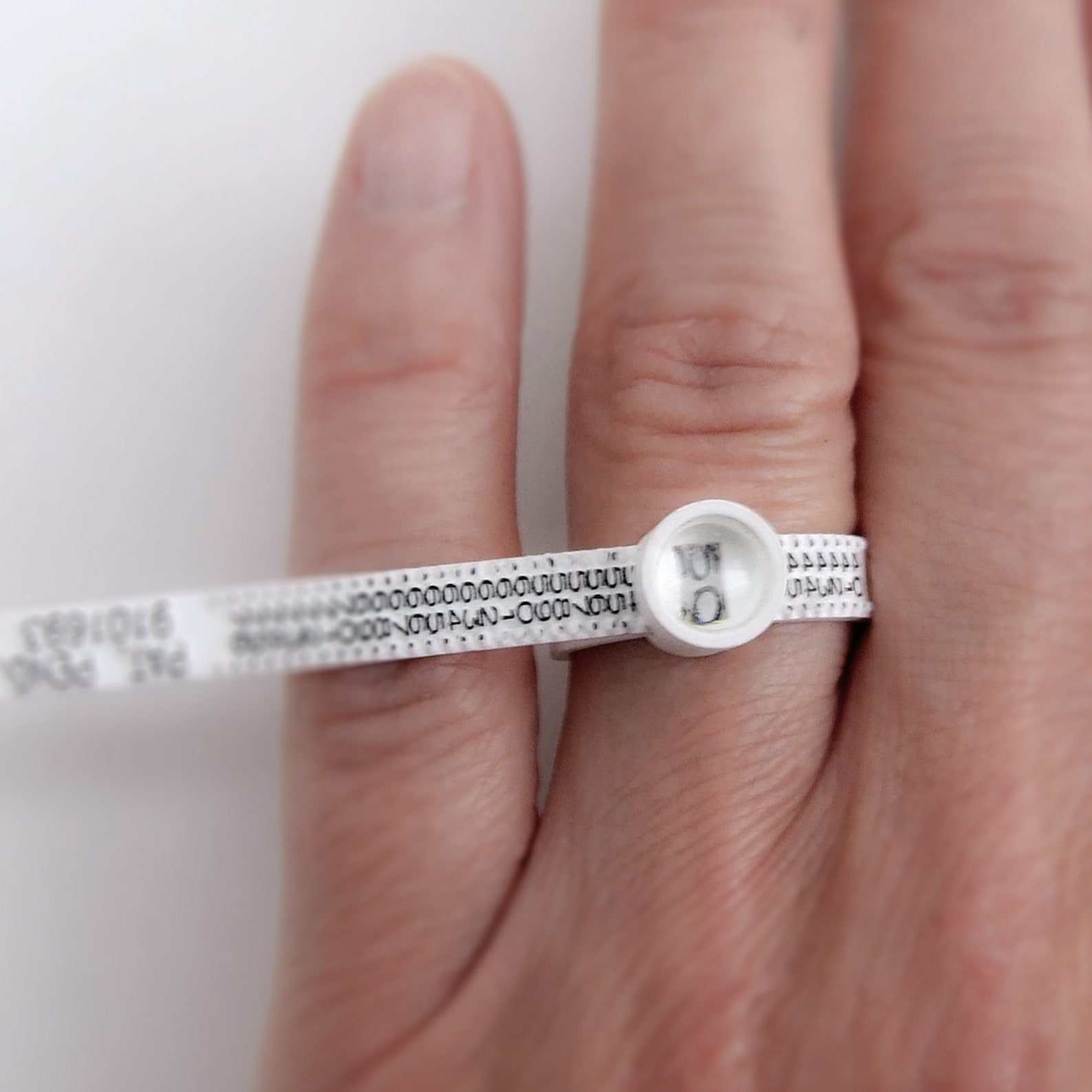 Printable Ring Size Measuring Tape