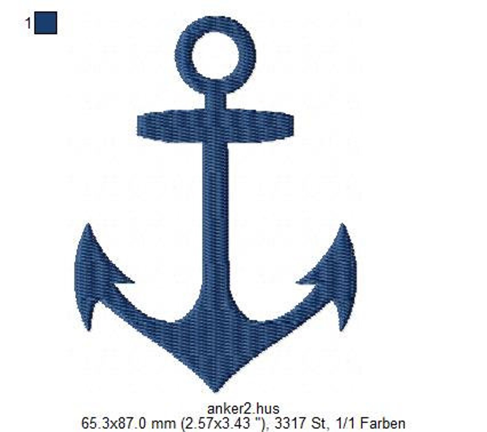 Anchor Anchor Set Embroidery File Embroidery Design Etsy