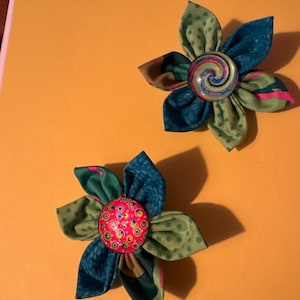 Handmade, hair clip, upcycling, carnival, carnival, Jeck, Cologne, Düsseldorf, Mainz, 2 times
