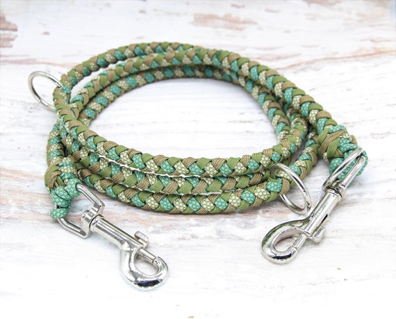 Correa de perro hecha a mano hecha de paracord | Etsy España