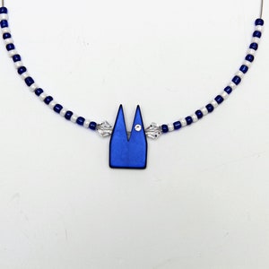 Collier Cologne Carnevale bleu et blanc Bijoux Cologne image 3