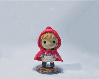 Little Red Riding Hood Crochet Doll