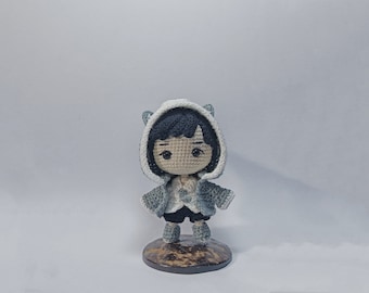 Poupée au crochet Wolf Boy