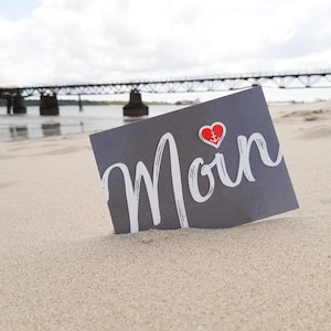 Postkarte "Moin"