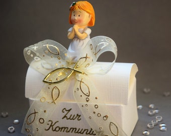 Communion gift money gift box girl