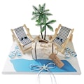 Money voucher gift trip for 2 people product logo