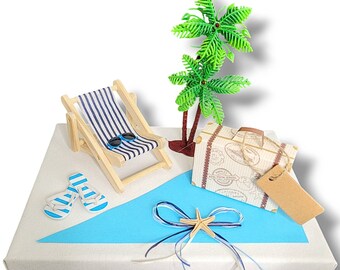 Gift of money for a trip, gift for a holiday