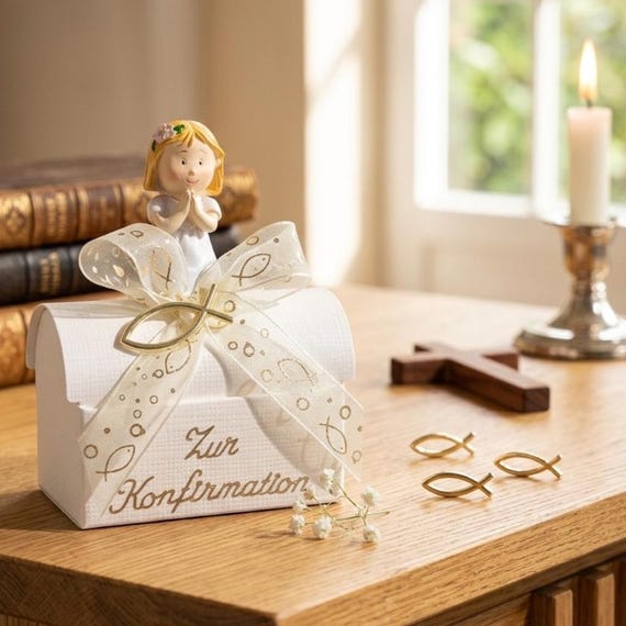 Geschenk zur Konfirmation Mädchen Geldgeschenk Verpackung