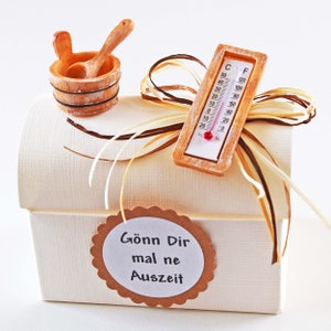 Gift Box Treat yourself to a break for a money voucher / sauna wellness holiday