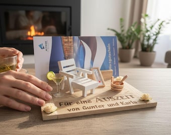 Personalized wellness gift voucher