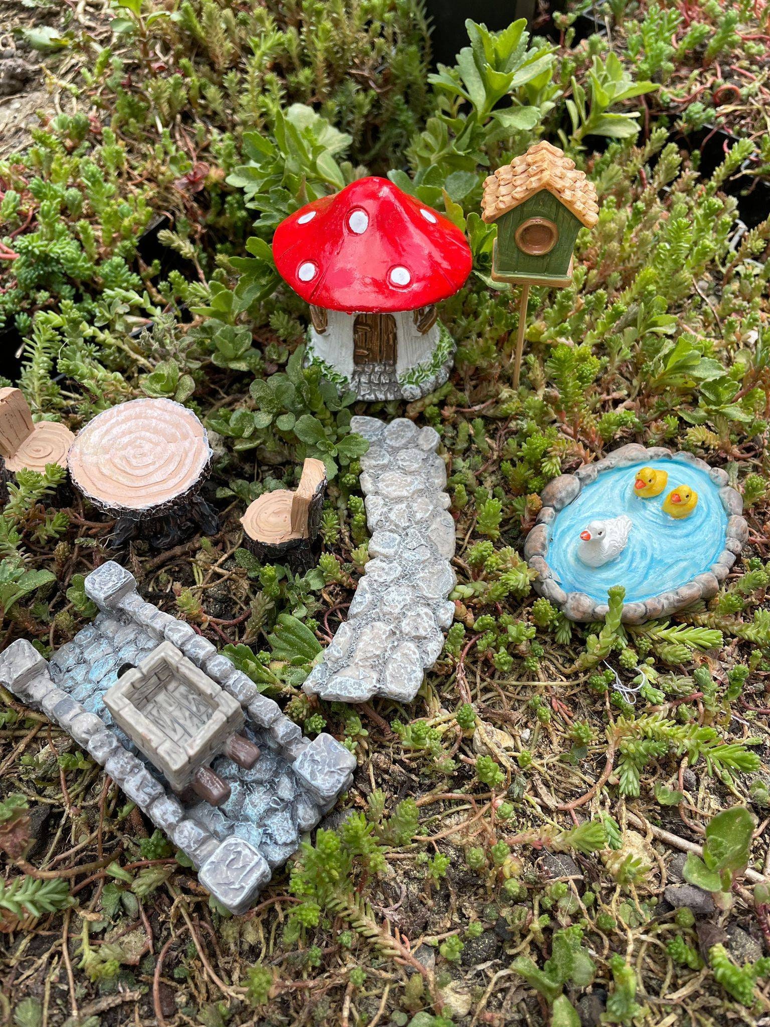 Miniatur Garten Zubehör  Miniatur Kettensäge & Werkzeug