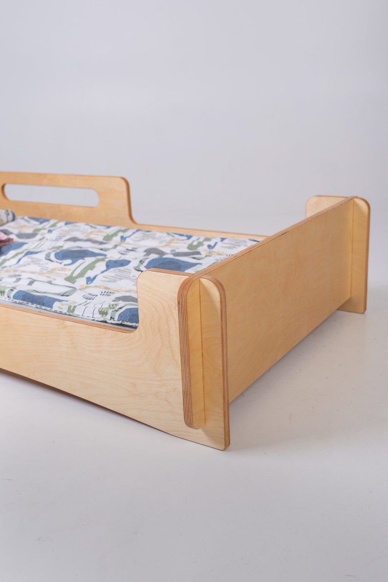 Plywood Montessori style bed Classic Etsy