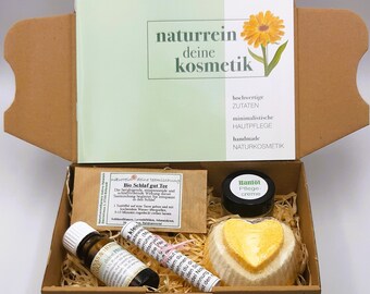 Wellness Box "Your little break", natural cosmetics gift set, pretty gift box