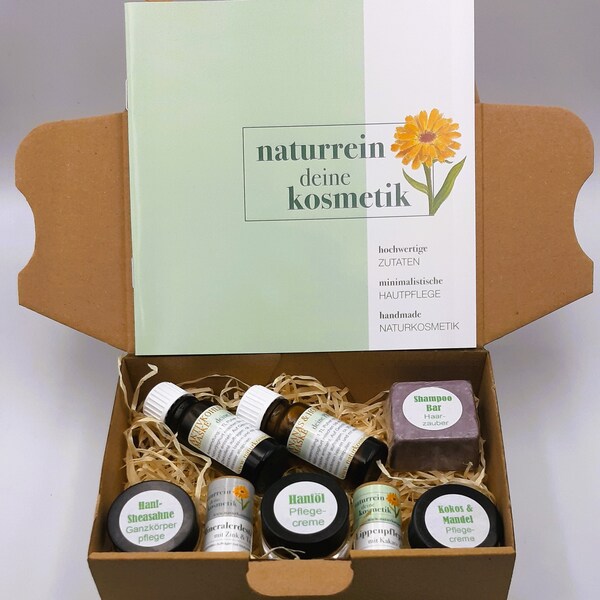 Naturkosmetik Probenset, Beauty Box, Geschenkbox, Muttertagsgeschenk