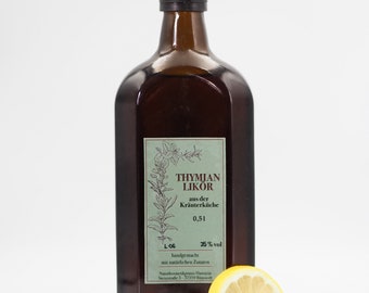 Thyme Liqueur 100% Handmade