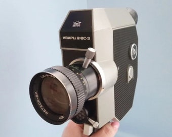 Movie camera Movie camera gift Movie camera Quartz Vintage movie camera Video camera Old movie camera Rare movie camera Camera for him