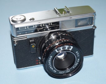 Vintage camera Antique camera Film camera Industar Photo camera Retro camera Working condition Rare camera Camera USSR 35 mm camera Camera