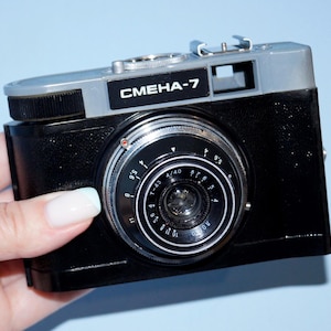 Camera cadeau Antieke camera Zeldzame camera Oude camera Retro camera Verzamelcamera Werkende camera Vintage camera Filmcamera 35 mm camera USSR