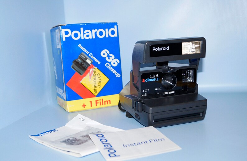 Polaroid Camera Gift Polaroid Camera Polaroid Film Vintage Etsy