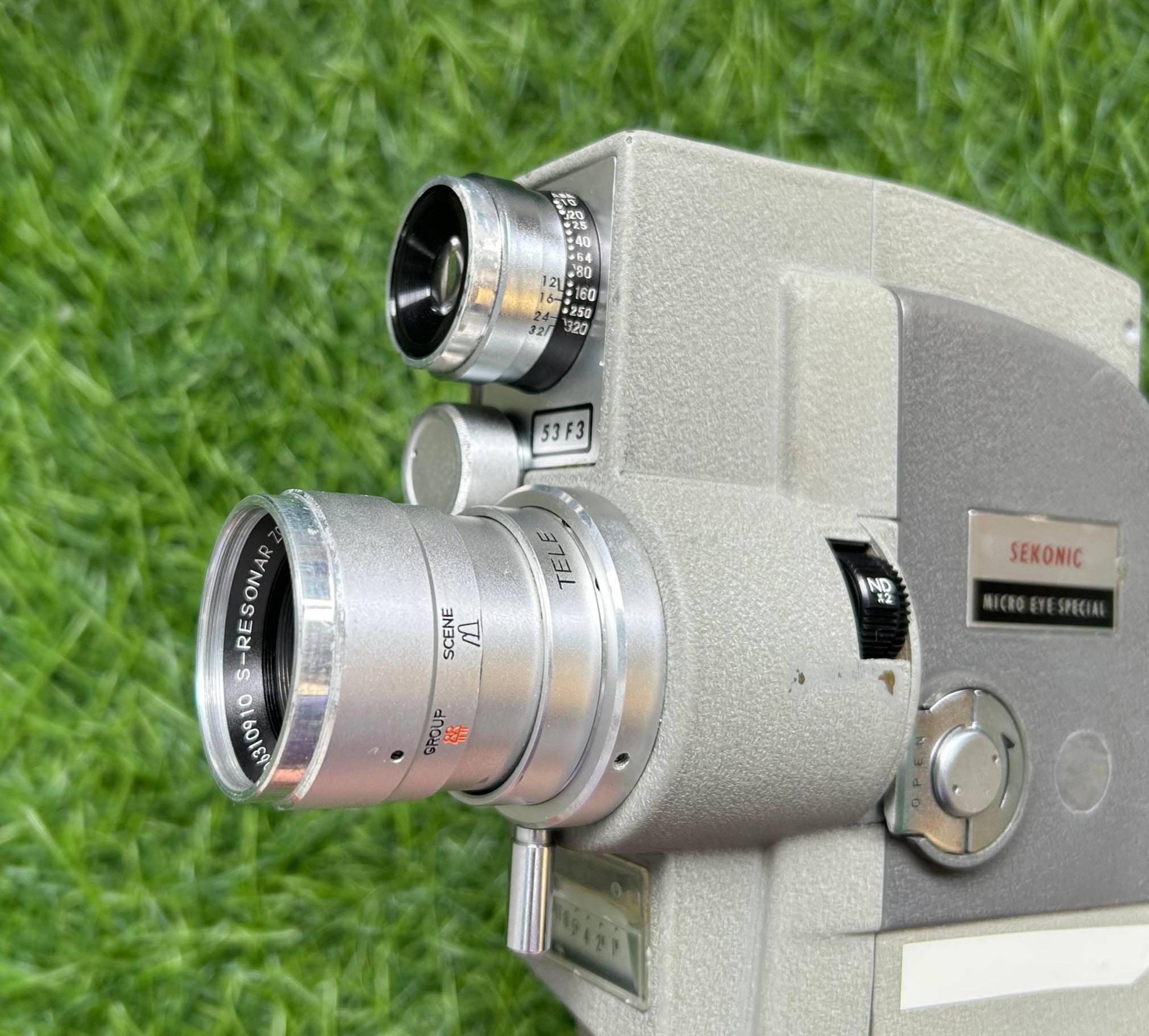 Sekonic Micro Eye Special 8mm Film Camera: Working Retro Cine