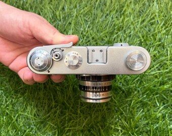 Vintage FED-3 35mm Film Camera With Industar-61l/d Lens – USSR