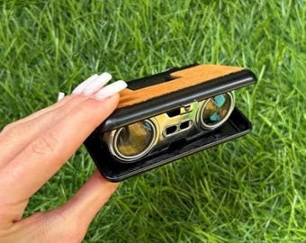 ヴィンテージ折りたたみオペラグラス、1970年代ソビエト双眼鏡 - Etsy 日本